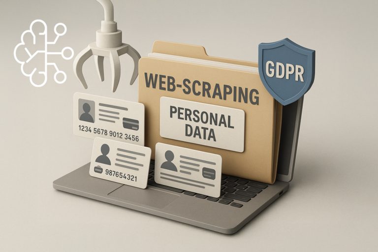 Web-Scraping personenbezogene Daten als Fundament moderner KI-Datensätze