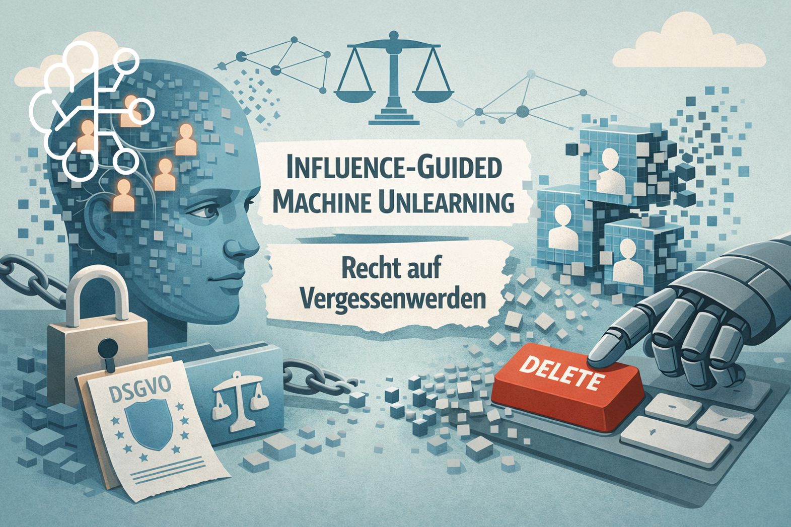 Influence-guided Machine Unlearning und das Recht auf Vergessenwerden